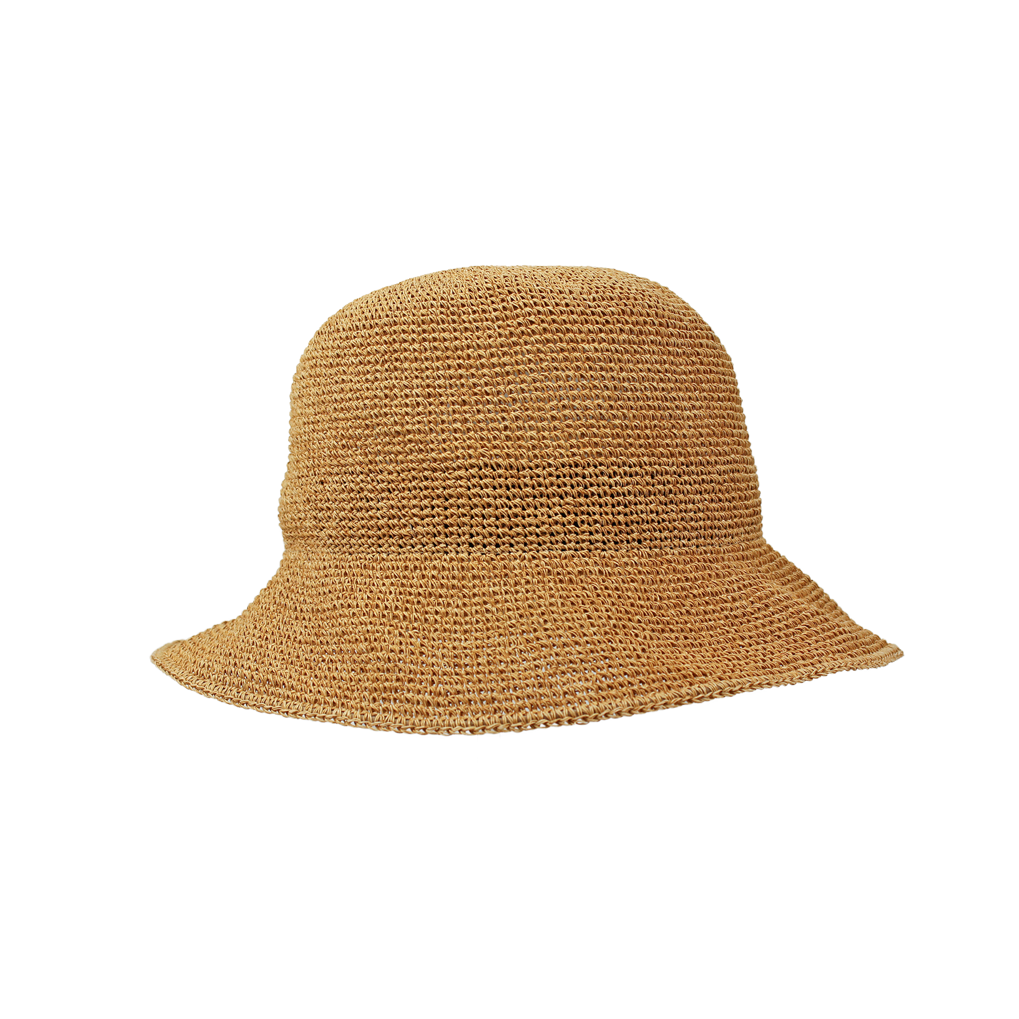 B-55-18｜フラワーモチーフ ペーパーバケットハット