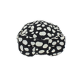 5G214｜【アトリエメイド】モノトーン ドット柄 リボン ターバン風 トークベレー