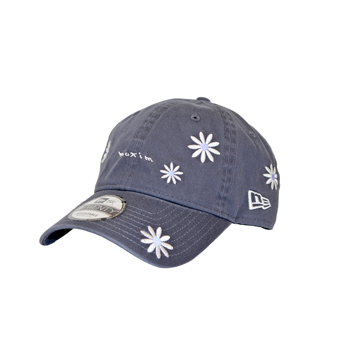 B-69-01｜【Maxim × NEW ERA】 【洗える】9TWENTY フラワー刺繍キャップ