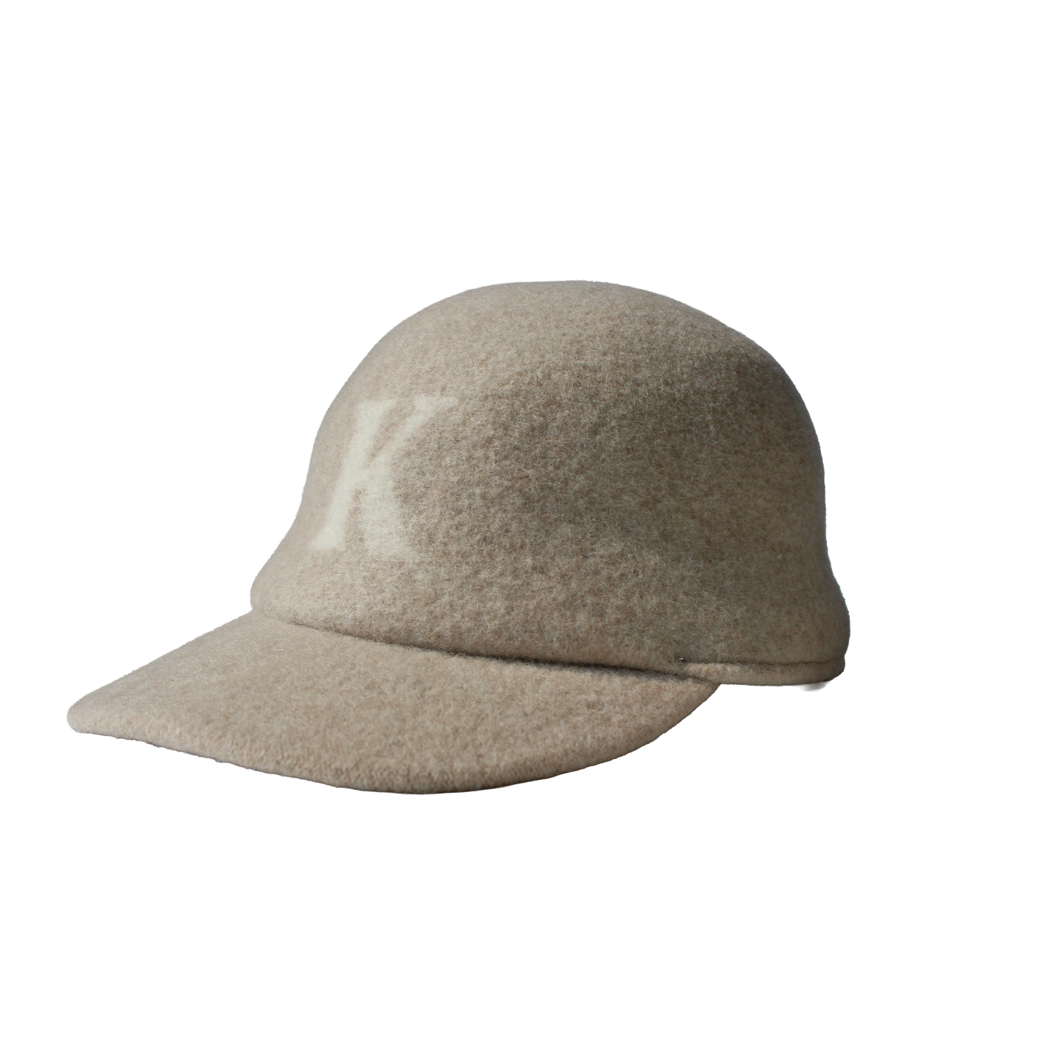 ・K-55-51｜イニシャル ウール バスクキャップ