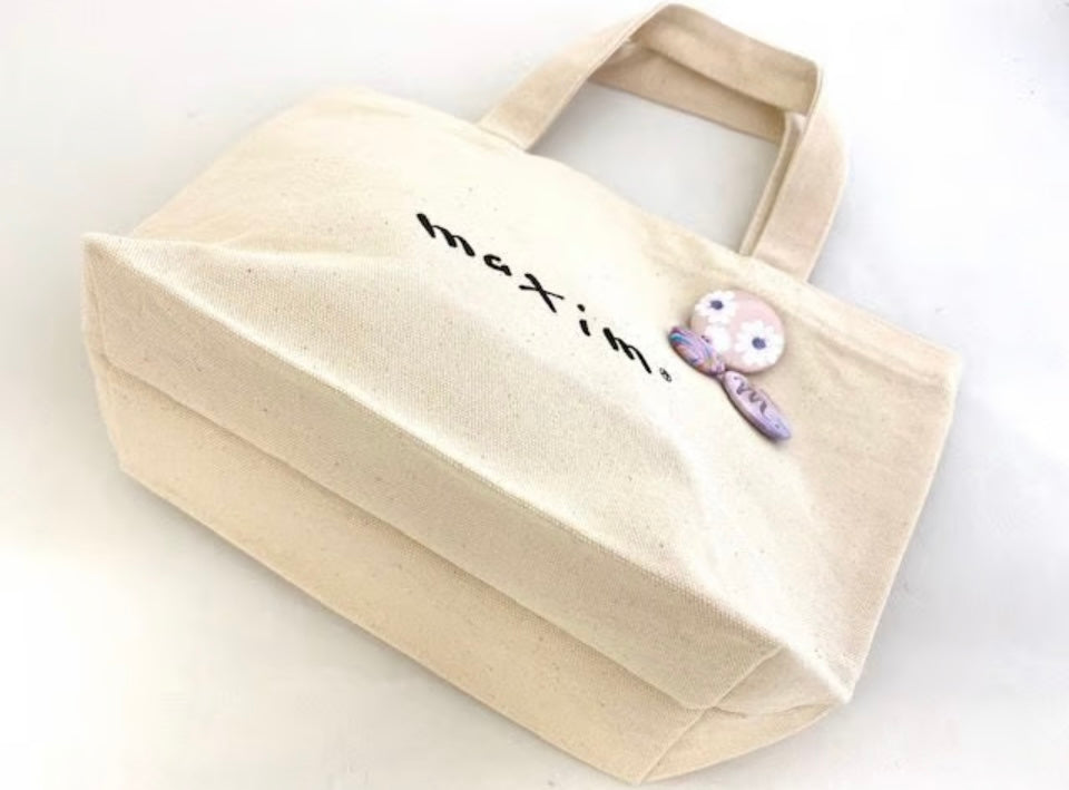 maximロゴ入りミニトートバッグ