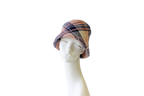 K-40-50｜チェック柄 ウール クロッシェハット