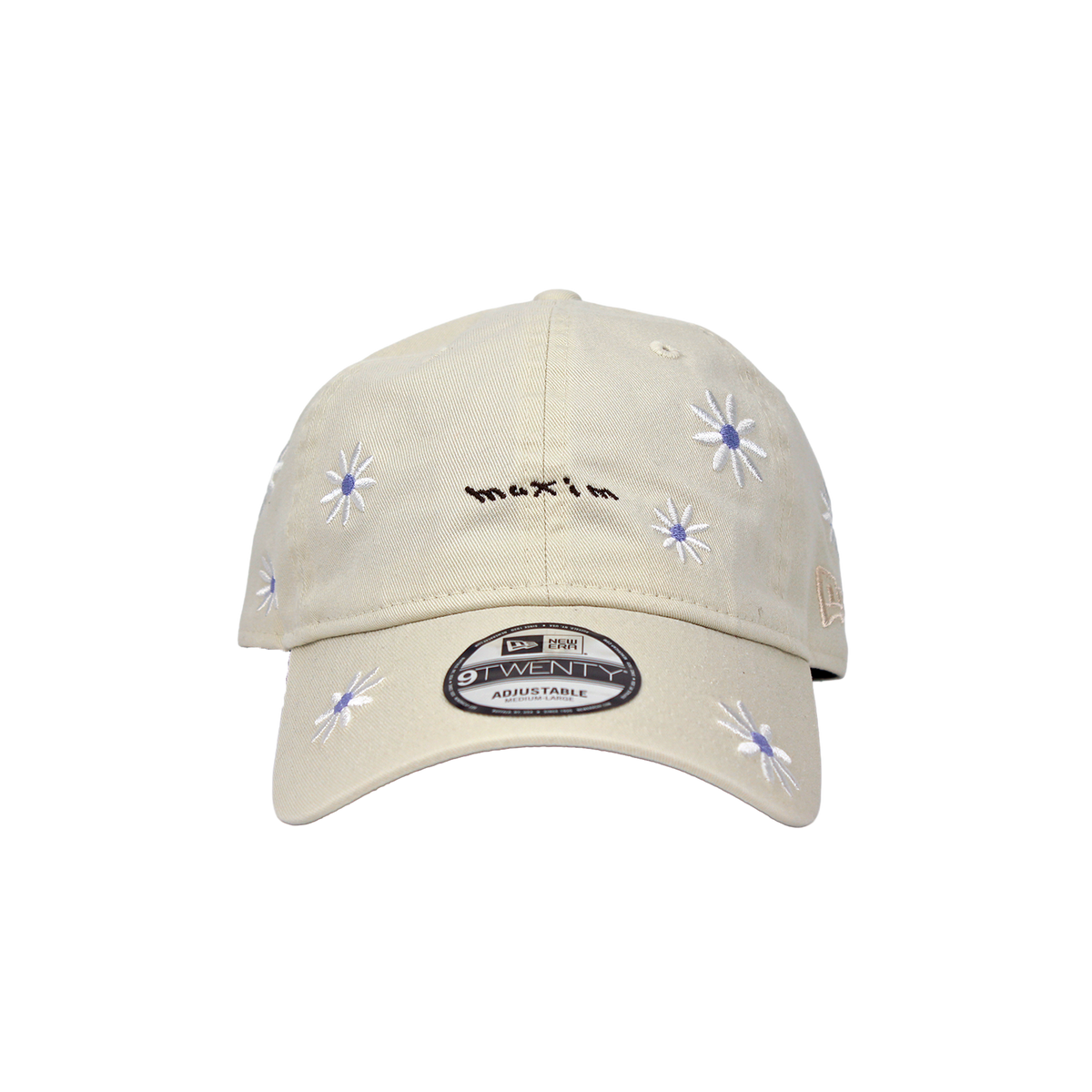 B-69-01｜【Maxim × NEW ERA】 【洗える】9TWENTY フラワー刺繍キャップ