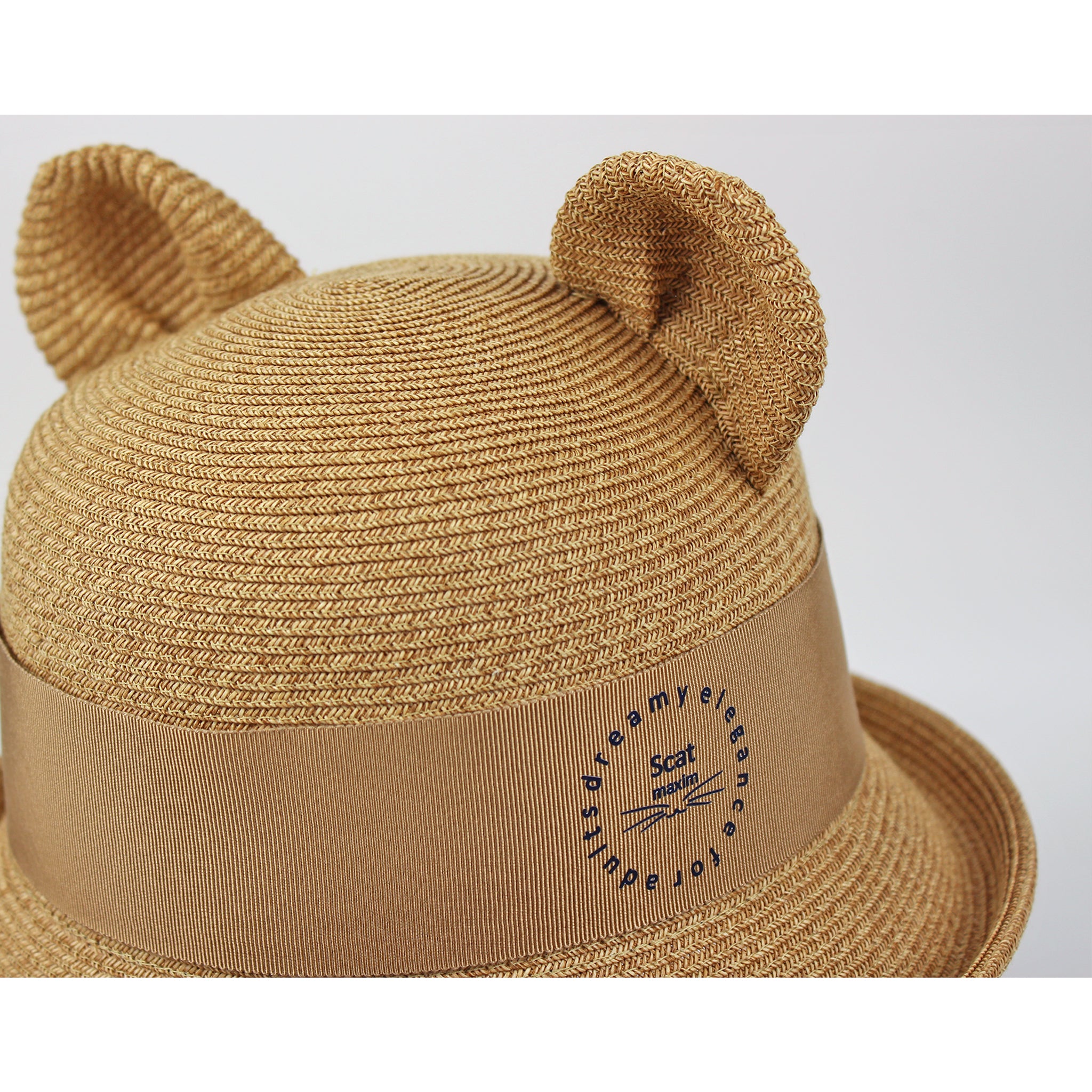 B-99-04｜【アトリエメイド】猫耳デザイン ペーパーブレードハット